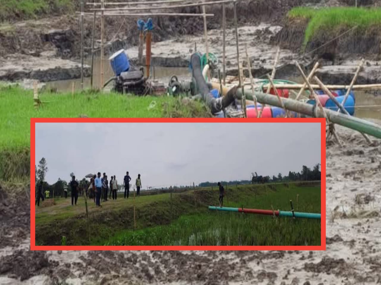 মাধবপুরে অবৈধ বালু উত্তোলনের বিরুদ্ধে মোবাইল কোর্টের অভিযান