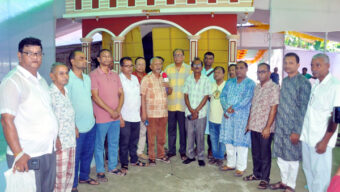 কুমারী পূজার প্রস্তুতির স্থান পরিদর্শনে পূজা উদযাপন পরিষদ মহানগর নেতৃবৃন্দ