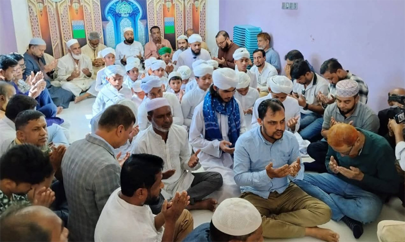 তারেক রহমানের জন্মদিন উপলক্ষে আব্দুল মালিকের উদ্দ্যোগে দোয়া মাহফিল