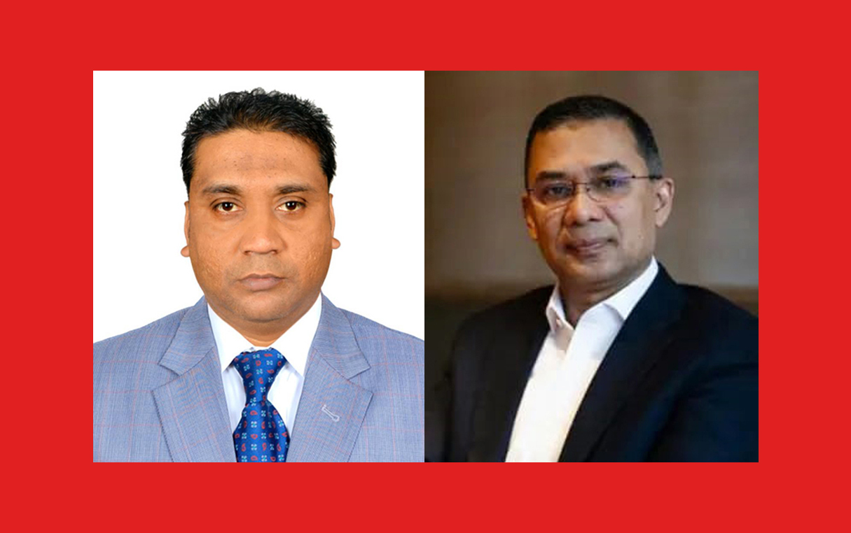 তারেক রহমানের স্বদেশ প্রত্যাবর্তন উপলক্ষ্যে প্রবাসী এম এফ আই আনোয়ার’র অভিনন্দন