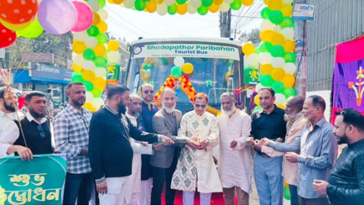 সিলেটে পর্যটন সেবায় নতুন মাত্রা: সাদা পাথর পরিবহনের বহরে যুক্ত হলো ৩টি অত্যাধুনিক বাস