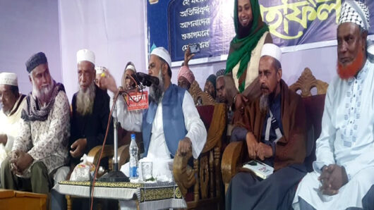 শাহজালাল জামে মসজিদ এয়ারপোর্ট সিলেটের বার্ষিক ওয়াজ মাহফিল সম্পন্ন