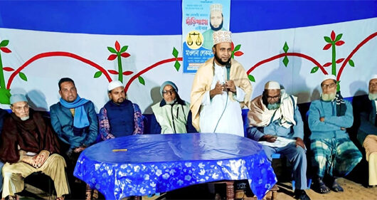 দুর্নীতিমুক্ত ও ন্যায়ভিত্তিক রাষ্ট্র প্রতিষ্ঠার জন্য দাঁড়িপাল্লায় ভোট দিতে হবে : মাওলানা লোকমান আহমদ