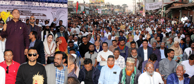 ‘গোলাপগঞ্জের জনসমুদ্র প্রমাণ করে সিলেট-৬ আসন ধানের শীষের’