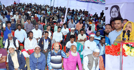 ভোট দিয়ে ফলাফল নিয়ে সেন্টার ত্যাগ করার আহবান তাহসিনা রুশদীর লুনার