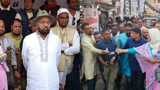 মুক্তাদির ও মালিকের পক্ষে ভোট চাইলেন ইলিয়াসপত্নি লুনা