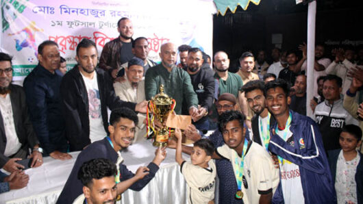 তরুণদের জন্য এমন টুর্নামেন্ট সব সময় চলমান থাকা সময়ের দাবি: খসরুজ্জামান খসরু