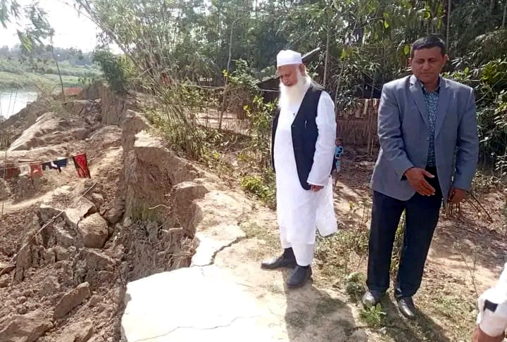 বিজয়ী হলে কুশিয়ারা নদী ভাঙনের স্থায়ী সমাধান করা হবে: আল্লামা উবায়দুল্লাহ ফারুক