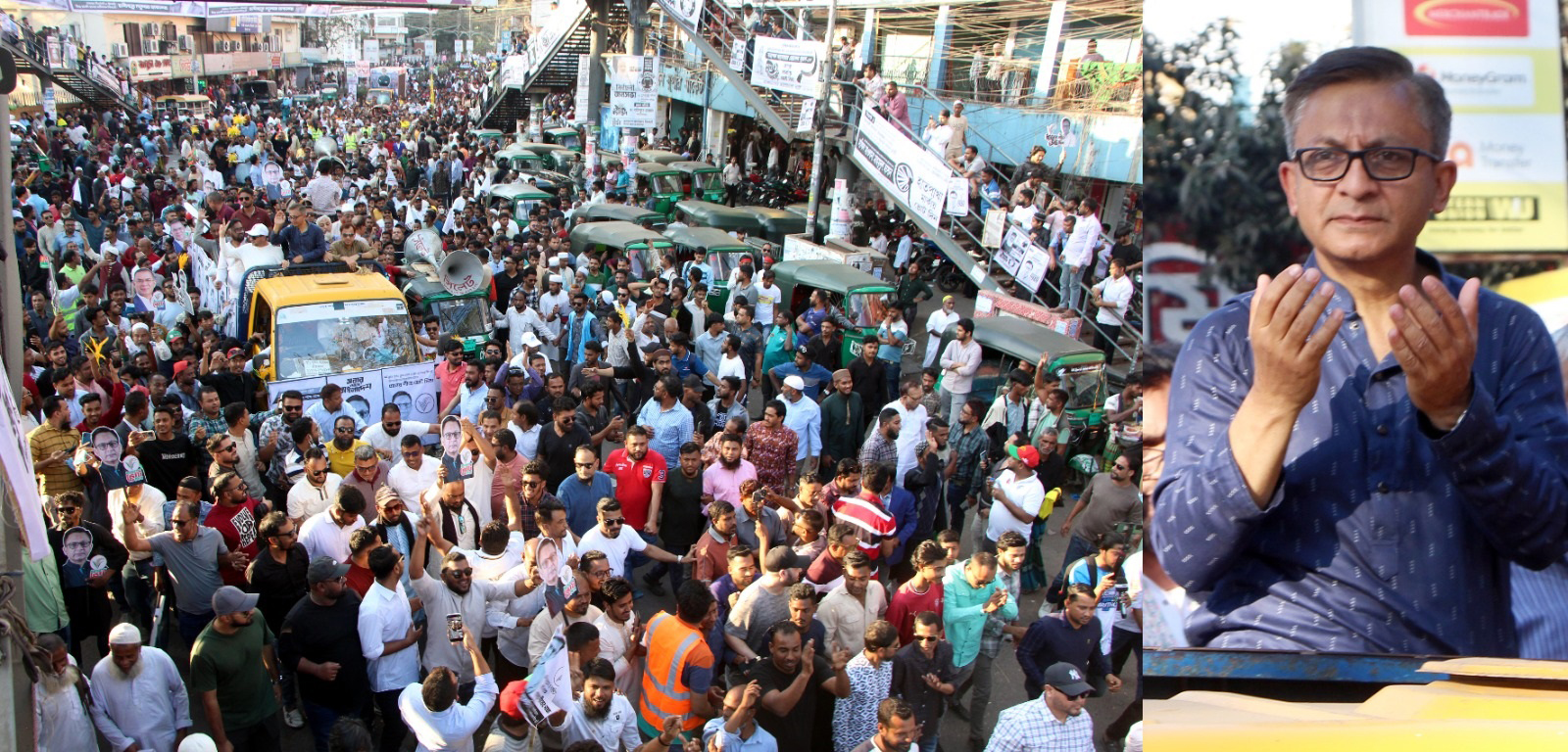 ক্ষমতা চাইতে আসিনি, আপনাদের পাশে থাকতে এসেছি: খন্দকার মুক্তাদির