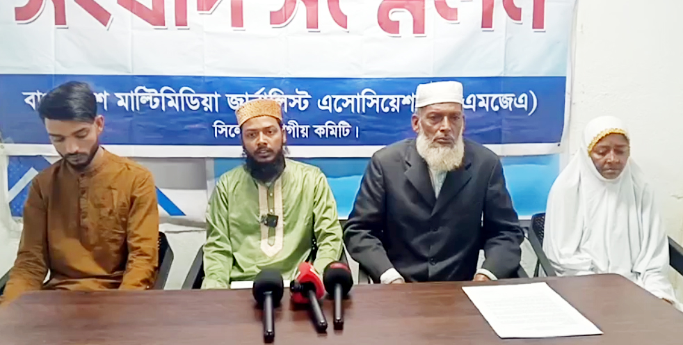 ওসমানীনগরে হামলায় আহত আওলাদকে প্রাণনাশের হুমকি, নিরাপত্তাহীনতায় পরিবার