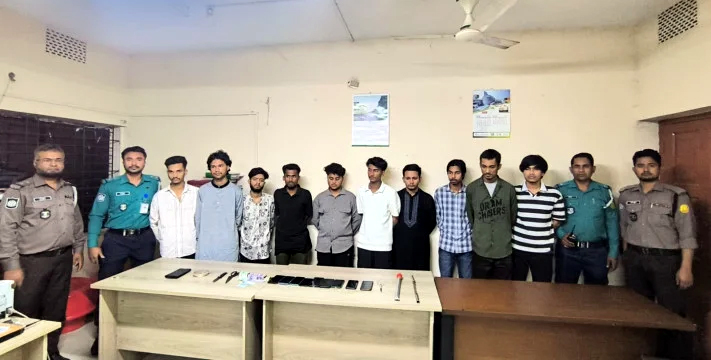 সিলেটে অপহরণ ও মুক্তিপণ আদায়ের অভিযোগে ১০ জন আটক
