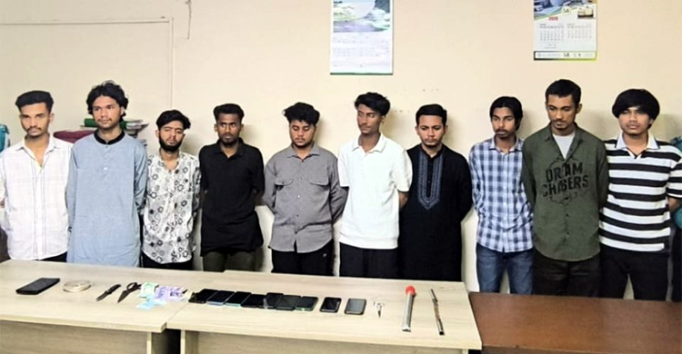 সিলেটে সেই ১০ অপহরণকারী ৩ দিনের রিমান্ডে