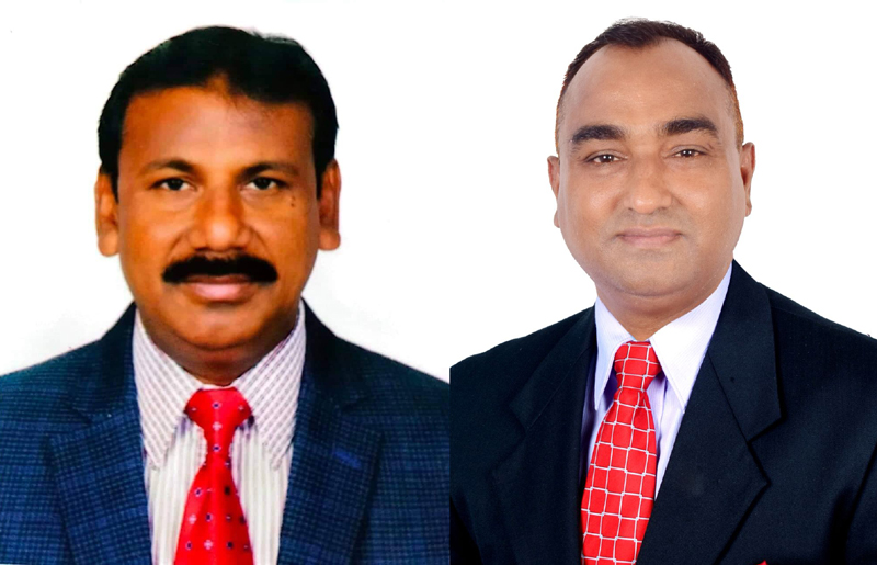 এমসি কলেজ গণিত অ্যালামনাই অ্যাসোসিয়েশনের সভাপতি অরুন পাল, সম্পাদক সোহেল