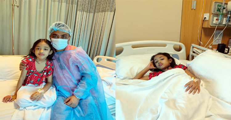 সিলেট জেলা যুবদল সভাপতির মেয়ের সফল অস্ত্রোপচার: সুস্থতার জন্য দোয়া কামনা