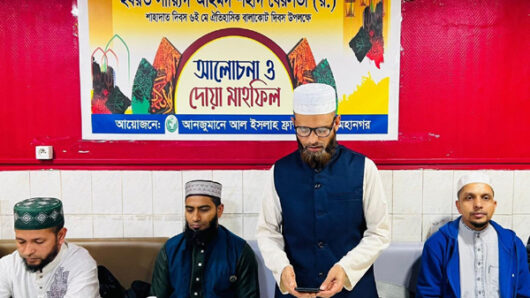 সায়্যিদ আহমদ বেরলভীর প্রাণের বিনিময়ে উপমহাদেশে সুন্নীয়ত প্রতিষ্ঠিত হয়েছে: মাওলানা মাসুক আহমদ