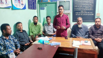 দক্ষিণ সুরমা প্রেসক্লাবের কার্যনির্বাহী কমিটির প্রথম সভা