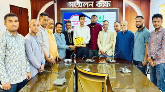 দক্ষিণ সুরমা ইউএনও-কে প্রেসক্লাবের বিদায়ী সংবর্ধনা