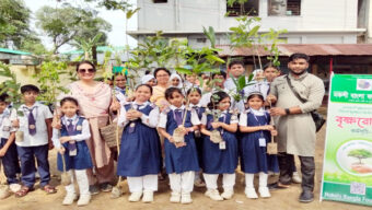 নকশী বাংলা ফাউন্ডেশনের মাসব্যাপী বৃক্ষরোপণ কর্মসূচি অব্যাহত