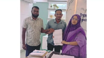 বরমচালের বড়ছড়া নদীর বালুমহাল ইজারা বাতিলের দাবিতে ইউএনও’কে স্মারকলিপি