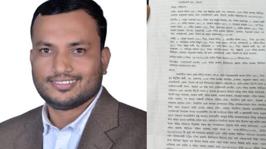 ইজারার ৫৫ লাখ টাকা ছিনতাই করলেন ডেভিল চেয়ারম্যান মামুন পারভেজ