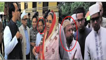 নিষিদ্ধ সংগঠনের নেতা ও মামলার পলাতক আসামী নিয়ে শাহপরাণ মাজার পরিদর্শনে জেলা প্রশাসক