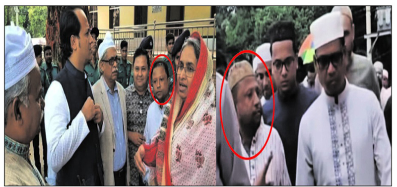 নিষিদ্ধ সংগঠনের নেতা ও মামলার পলাতক আসামী নিয়ে শাহপরাণ মাজার পরিদর্শনে জেলা প্রশাসক