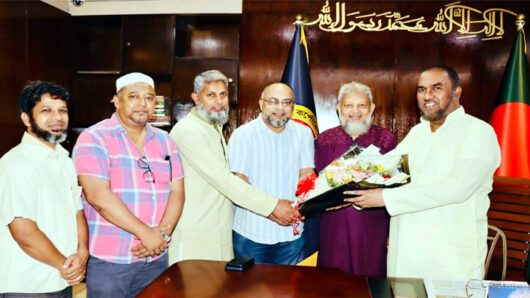 বিসিবি পরিচালক নির্বাচিত হওয়ায় সিসিক প্রশাসককে সিলেট মহানগর ব্যবসায়ী ঐক্য কল্যাণ পরিদের অভিনন্দন