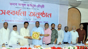 আধুনিক নগরী হিসেবে গড়ে তুলতে নিরলসভাবে কাজ করে যাচ্ছি: প্রশাসক আব্দুল কাইয়ুম চৌধুরী