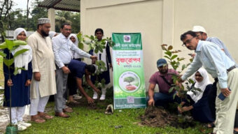 নকশী বাংলা ফাউন্ডেশন এর মাসব্যাপী বৃক্ষরোপণ