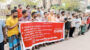 সিলেটে ৩ দফা দাবিতে রিকশা-ভ্যান-ইজিবাইক শ্রমিক ইউনিয়নের মানববন্ধন 