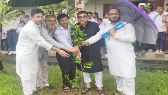 রাজা গিরিশচন্দ্র স্কুল অ্যান্ড কলেজে বৃক্ষরোপণ কর্মসূচির উদ্বোধন
