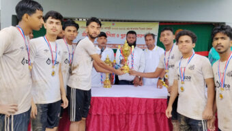 সিলেটে বার্ষিক ক্রীড়া কর্মসূচির ভলিবল প্রতিযোগিতা সম্পন্ন