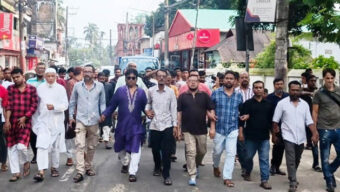 আ.লীগের নাশকতার প্রতিবাদে ১১নং ওয়ার্ড বিএনপির বিক্ষোভ মিছিল ও পথসভা