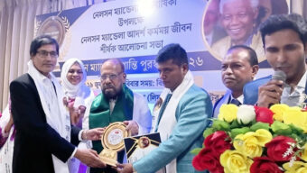‘নেলসন ম্যান্ডেলা শান্তি পুরস্কার’ পেলেন আন্তর্জাতিক পুরস্কারপ্রাপ্ত চিত্রশিল্পী ও কবি বাইস কাদির
