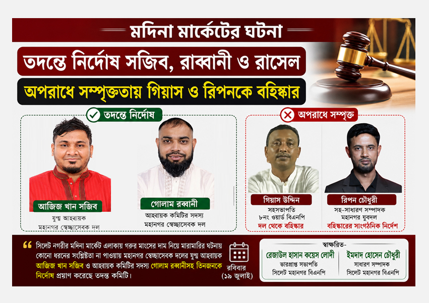 মদিনা মার্কেটের ঘটনা: তদন্তে নির্দোষ সজিব, রাব্বানী ও রাসেল