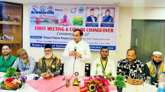 আর্তমানবতার সেবায় রোটারি ক্লাব গুরুত্বপূর্ণ ভূমিকা পালন করে আসছে: কয়েস লোদী
