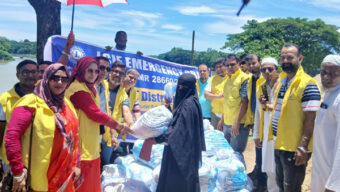 লায়ন্স ক্লাব ইন্টারন্যাশনাল ফাউন্ডেশনের উদ্যোগে সুনামগঞ্জ ও বৃহত্তর সিলেটে খাদ্য সামগ্রী বিতরণ