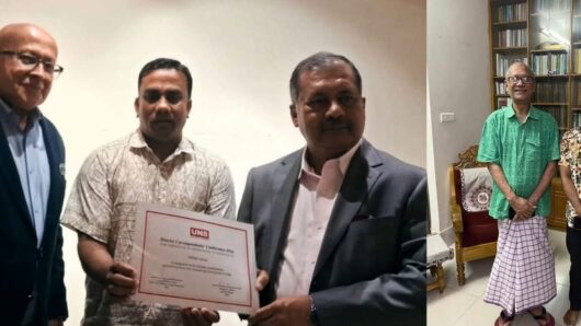 আ’লীগ ঘেষা ব্যক্তিকে বিএনপি সরকারের মন্ত্রীর পদক প্রদান