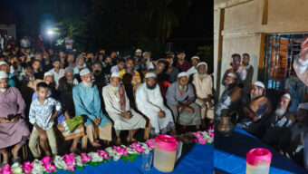 রামপাশা ইউপি নির্বাচনে চেয়ারম্যান প্রার্থী খছরুজ্জামান খছরুর নির্বাচনী মতবিনিময় সভা অনুষ্ঠিত