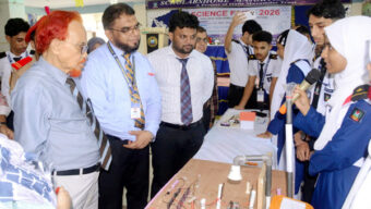 বিজ্ঞানমনস্ক প্রজন্ম গড়তে শিক্ষার্থীদের উদ্ভাবনী শক্তির বিকাশ ঘটাতে হবে: প্রফেসর জয়নুল আবেদীন চৌধুরী
