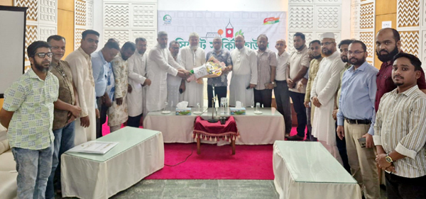 মন্ত্রী আরিফুল হক চৌধুরীর সাথে সিলেট মহানগর ব্যবসায়ী ঐক্য কল্যাণ পরিষদের সৌজন্য সাক্ষাৎ