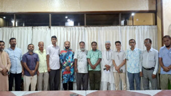 নবম পে-স্কেল অনুমোদন করায় প্রধানমন্ত্রীকে ধন্যবাদ জানিয়ে সিলেট জেলা সরকারি কর্মচারী সমন্বয় পরিষদের আলোচনা সভা