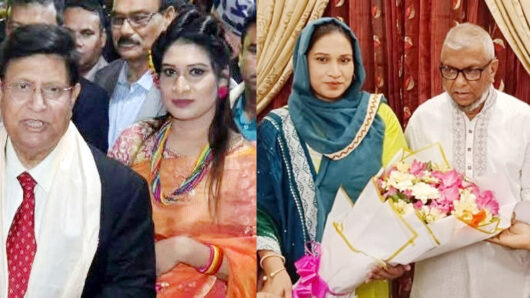 উইমেন্স চেম্বার সভাপতি লুবানা ও তাঁর স্বামী মামুনের তেলেসমাতি