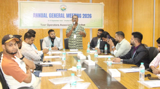 সিলেটকে আরও আকর্ষণীয় ও নিরাপদ গন্তব্য হিসেবে তুলে ধরতে পর্যটকদের সেবার মান বাড়াতে হবে: হুমায়ুন কবির লিটন