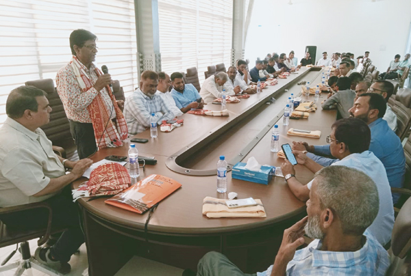 সিলেট কয়লা ও জেলা পাথর আমদানীকারক গ্রুপের সাথে করিমগঞ্জ এক্সপোর্টারস্ এন্ড ইম্পোর্টারস্ কো-অর্ডিনেশন টিমের যৌথ সভা