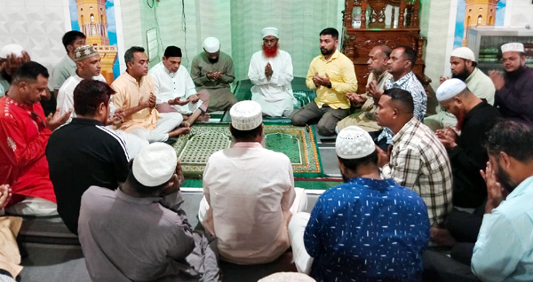 সিলেট মহানগর যুবদলের সাবেক নেতা নাজির আহমদের সুস্থতা কামনায় দোয়া মাহফিল অনুষ্ঠিত